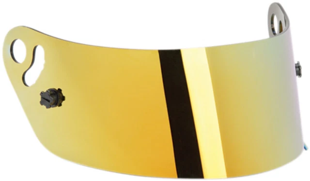 Impact Racing Yellow Helmet Shield Vapor/Charger/Draft Helmets P/N 12100905
