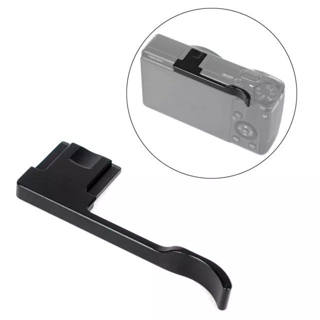 Black Camera Thumb Grip Aluminium Alloy Finger Handle For Ricoh GR3 GR III