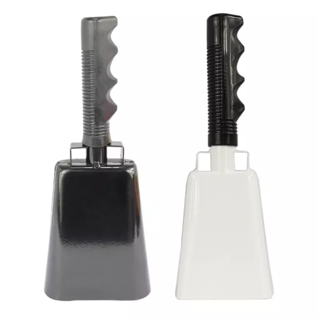 8PCS Steel Cowbell With Handle Clappers Noisemakers Cowbells for Sporting  Events