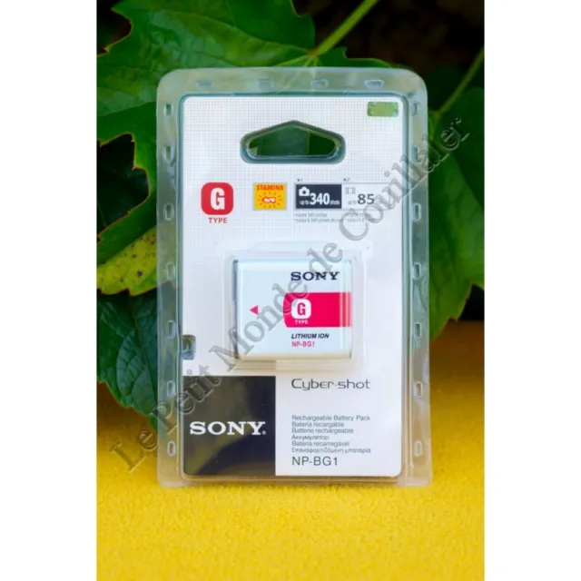 Batterie Sony NP-BG1- Série G - InfoLITHIUM - Cyber-shot Appareil-photo compact