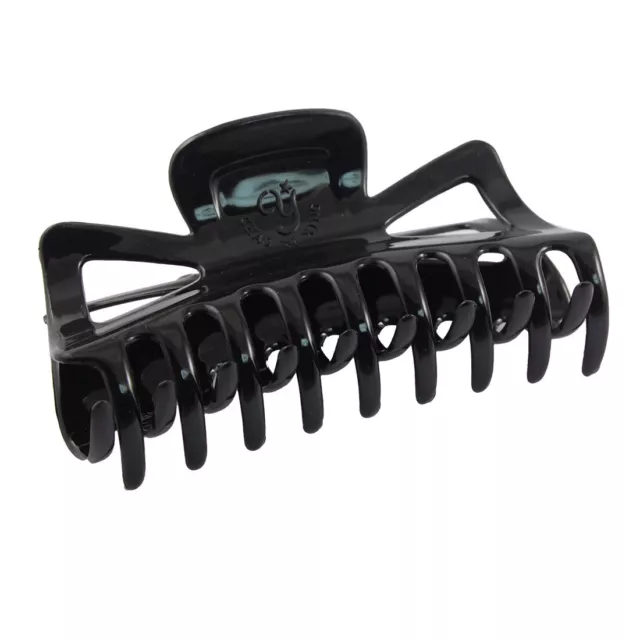 Pince Clip Barette Cheveux Femme Bain Plastique Noir