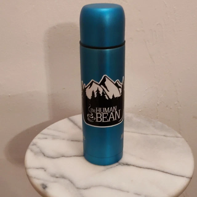 Mr. Coffee  New Stainless Steel 16 oz. Insulated Bottle Thermos Mug Blue