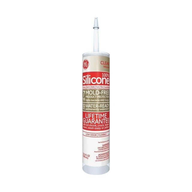 GE CLEAR SILICONE Caulk 21.83 PicClick