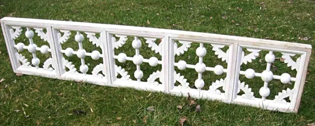 Antique Victorian Wooden SPANDREL FRETWORK Gingerbread Porch Architectural Trim