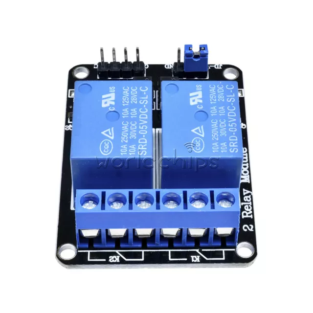 1/2/5/10 2-Channel 5V Relay Module With optocoupler For PIC AVR DSP ARM Arduino