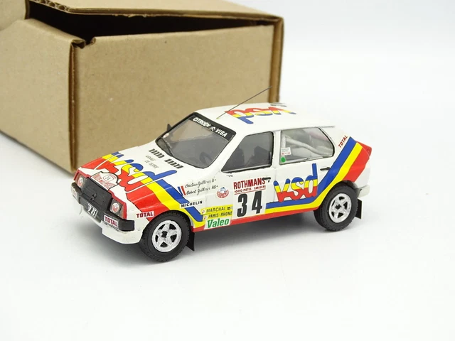 MRF ? Base Solido 1/43 - Citroen Visa Rallye Mille Pistes 1982 VSD Grillerer N34