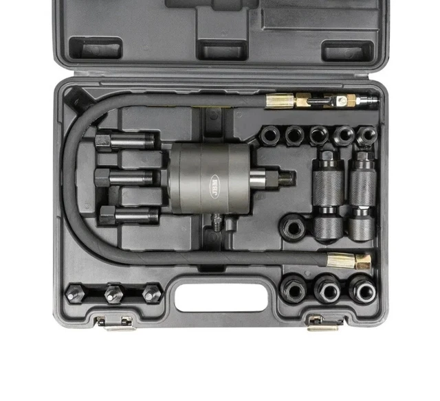 Kit Estrattore Iniettori Diesel Pneumatico - 24 Pezzi Per Rimozione Iniettori Arrugginiti