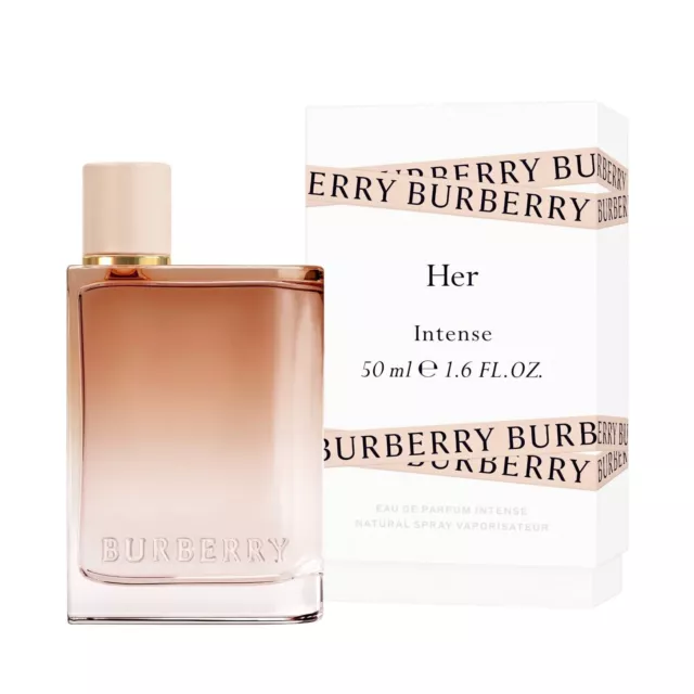 Burberry Her Intense Perfume for Women 50ml EDP Spray Rare Discontinued