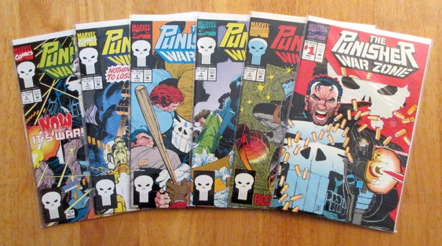 Run of *6* THE PUNISHER, WAR ZONE: #1-6 (NM-)