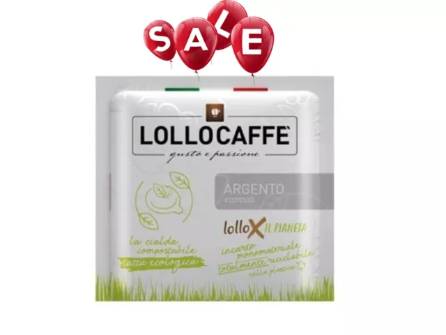 PROMO SCORTA 1500 CIALDE FILTRO CARTA ESE 44 MM Lollo Caffè MISCELA ARGENTO