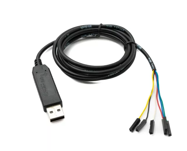 PCSensor USB 2.0 Câble 150 CM Type A À 6 Ttl Dupont Jumper Douille CH340 Puce