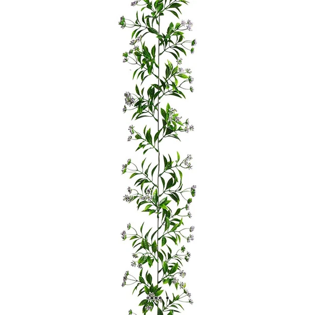 Guirlande de fragon artificiel en plastique L 185 cm