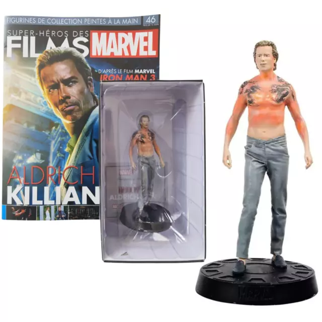 Super Héros des Films Marvel Aldrich Killian 46 Figurine Collection Eaglemoss BD