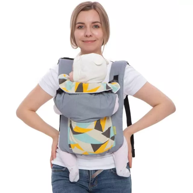 vrbabies Baby Warp Carrier Ergonomic Baby Soft Sling for Newborn to Toddler, ...