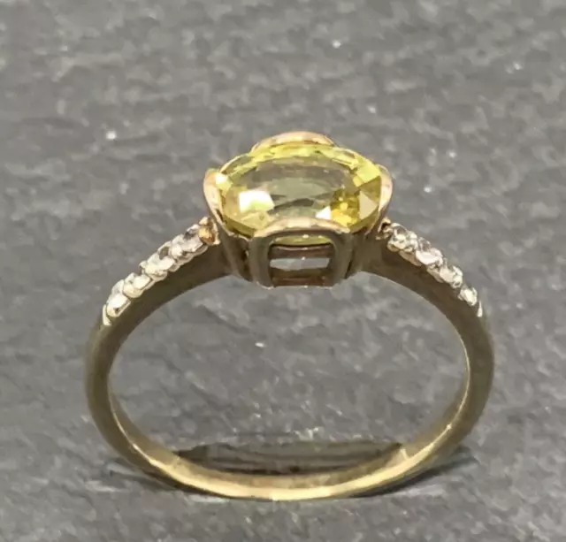 Chrysoberyll-Goldring Juwelo