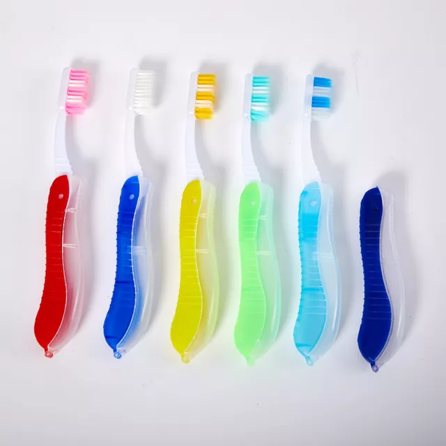 Portable Disposable Foldable Travel Camping Toothbrush Tooth Oral Cleaning T SN❤