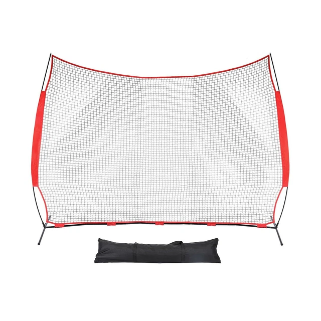 ZELUS Collapsible Barricade Backstop Net 12x9 ft, Net for Lacrosse, Baseball,...