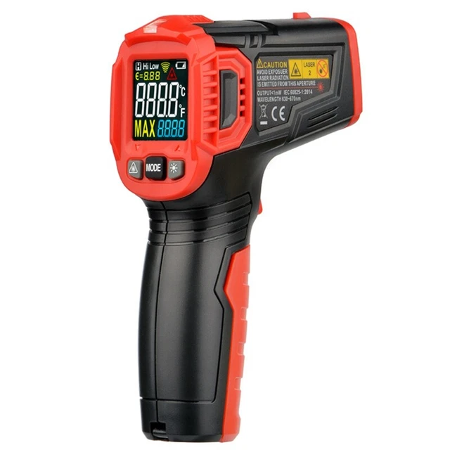 HT650A Infrared Industrial Thermometer Multifunctional Temperature G4A5