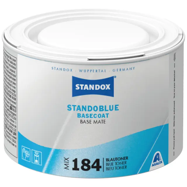 Standox Standoblue Mix 184 Basislack Blautoner 0,5 Liter