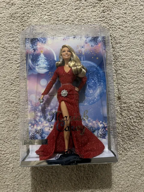 Barbie Signature Mariah Carey Holiday Celebration Collector Doll Box Not Perfect