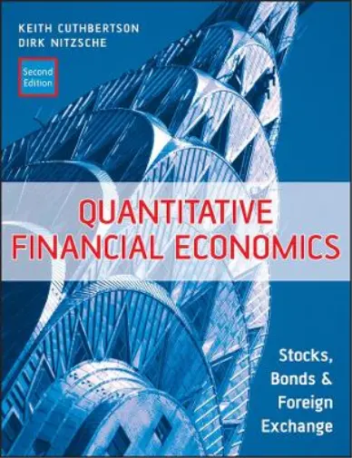Keith Cuthbertson Dirk Nitzsche Quantitative Financial Economics (Poche)