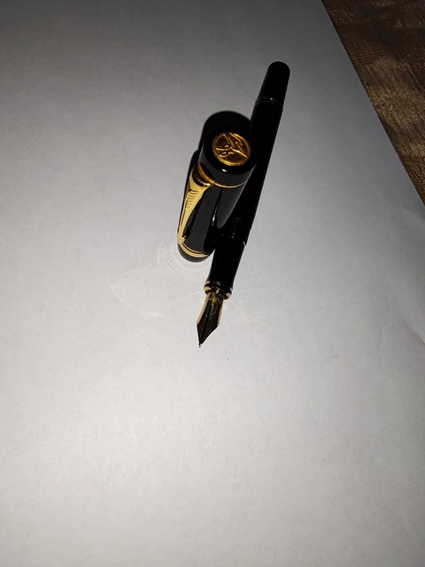 Stylo Plume Parker Athènes Prestige - Plume Or 18 Carats Extra Fine - Occasion Haut De Gamme