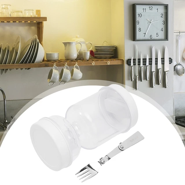 CONTENITORE IN VETRO per cetrioli per cucina con coperchio annaffiatore signorina fermentatore