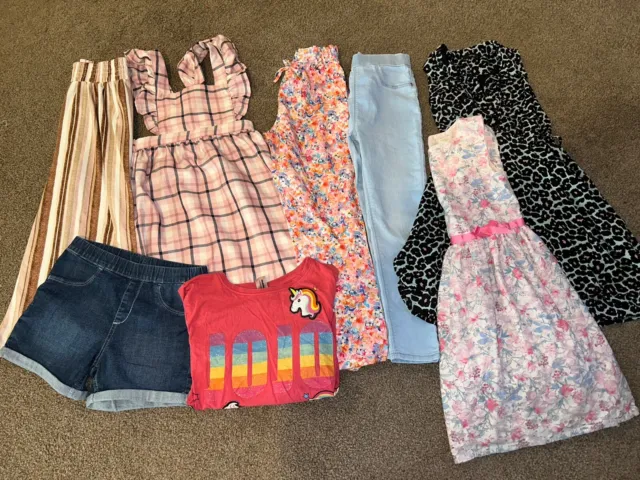 Age 7-8 Girls Large Bundle Clothes Inc Mayoral Etc Dress Pants Etc