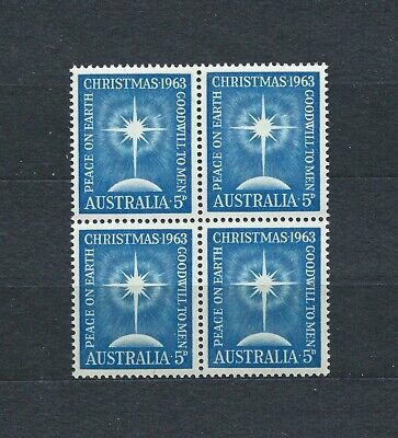 Australie 1972 Andrew Fisher un bloc de 4 timbres non oblitérés MNH /TR7761 