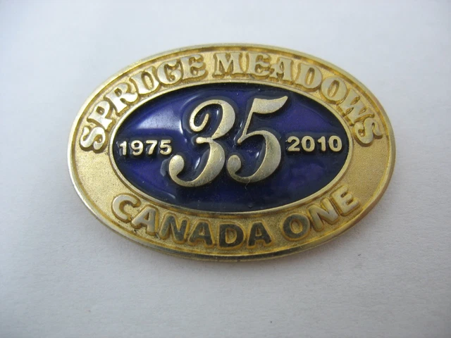 2010 SPRUCE MEADOWS LAPEL PIN - EQUESTRIAN EVENT - 35th ANNIVERSARY