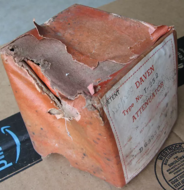 NOS Western Electric Daven 1200 ohm TEE Attenuator T-252 #2