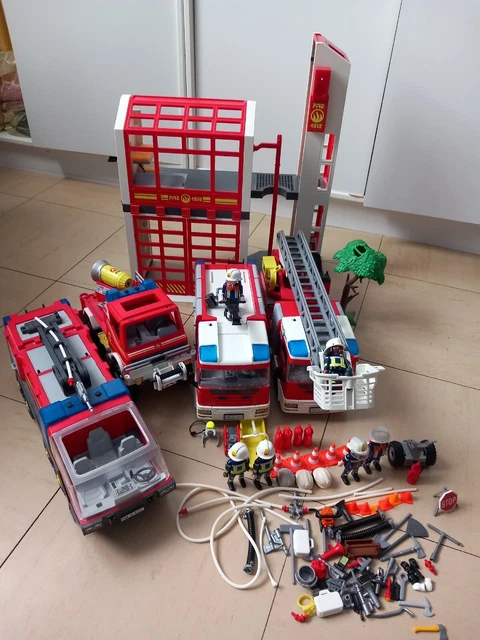 COLLECTION - PLAYMOBIL - Camion de Pompier - City ACTION 9463 EUR 29,90