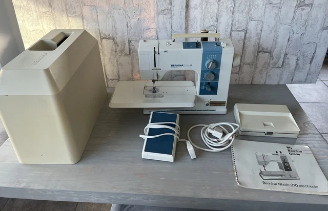 Bernina Matic 910 Electronic Sewing Machine Tested Works* comes with accessories Bernina Matic 910 Electronic Sewing Machine Tested Works* comes with accessories
