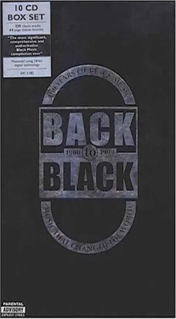 Verschiedene - Back to Black. 1900 bis 1999 (100 Jahre schwarze Musik) (10xCD, Comp) (