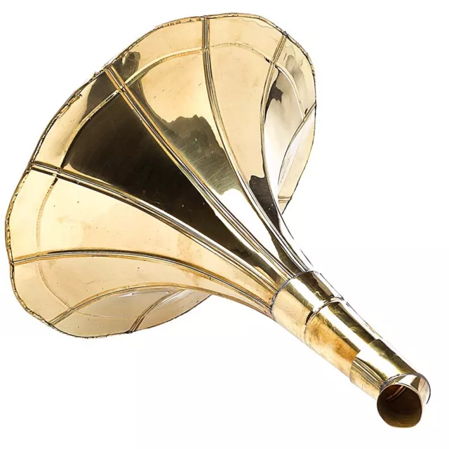 Fonendoscopio trompetilla sirena decoración oro 40cm estilo antiguo