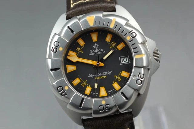 Cadran De Montre Zodiac Automatique – Occasion, état Comme Neuf, Pour Homme