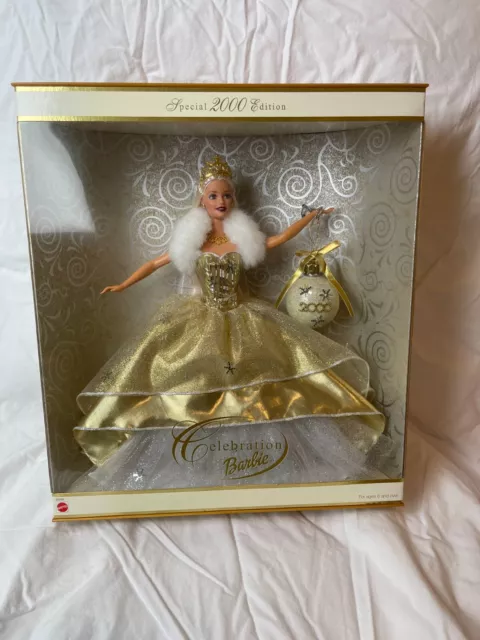 NIB Holiday Celebration Special Edition 2000 Barbie Doll