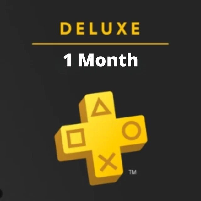 PS Plus PlayStation Plus Deluxe 1 Mounth PS5/PS4🛑Please Read Description🛑