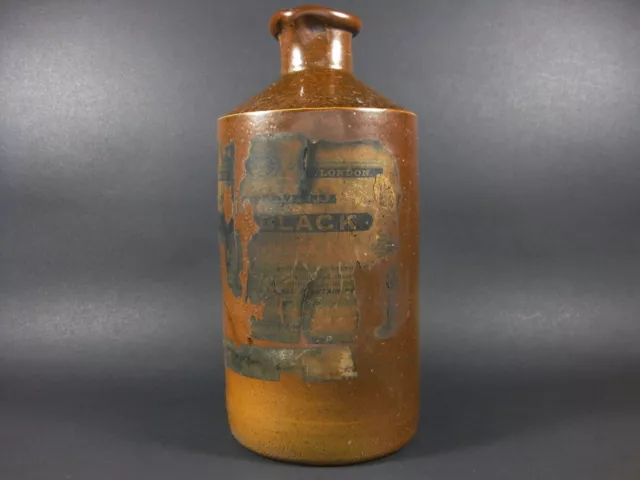 Antique Stoneware Ink Bottle By Lovatt & Lovatt Ltd.