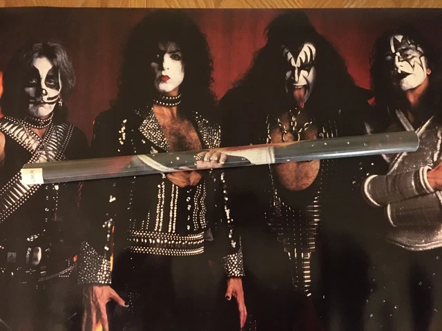 KISS REUNION TOUR 1996 Original Poster The Second Coming MINT in