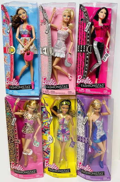 NRFB POUPÉE DOLL Barbie AA Nikki 2011 Fashionistas W3899 EUR 75,00 - IT