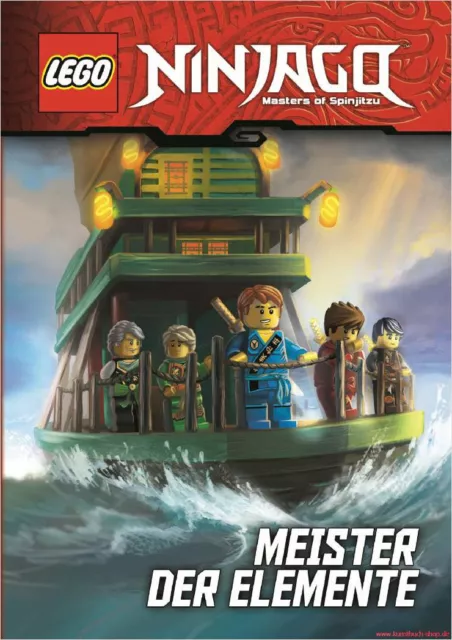 Fachbuch LEGO® Ninjago™ Meister der Elemente, 3 Geschichten mit vielen Bildern
