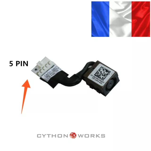 DC Jack Connecteur Alimentation Pour Dell Latitude E7480 E7490 Ligne：3cm