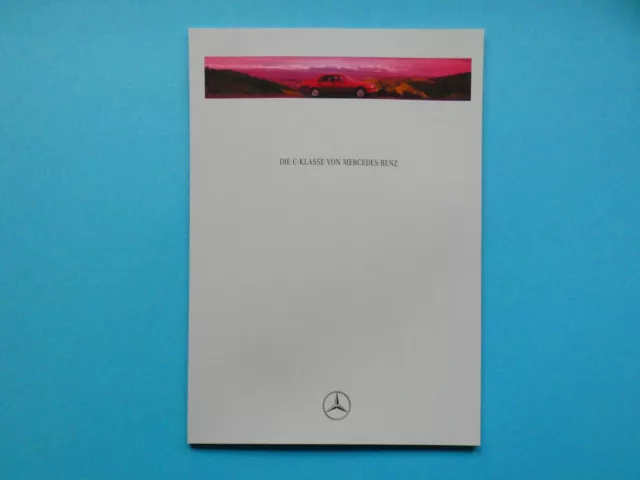 Prospekt / Katalog / Brochure Mercedes W202 C-Klasse Limousine - 02/95