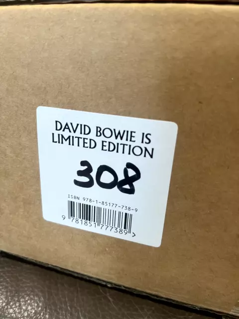 RARE David Bowie Is Inside V&A signed book 308/500