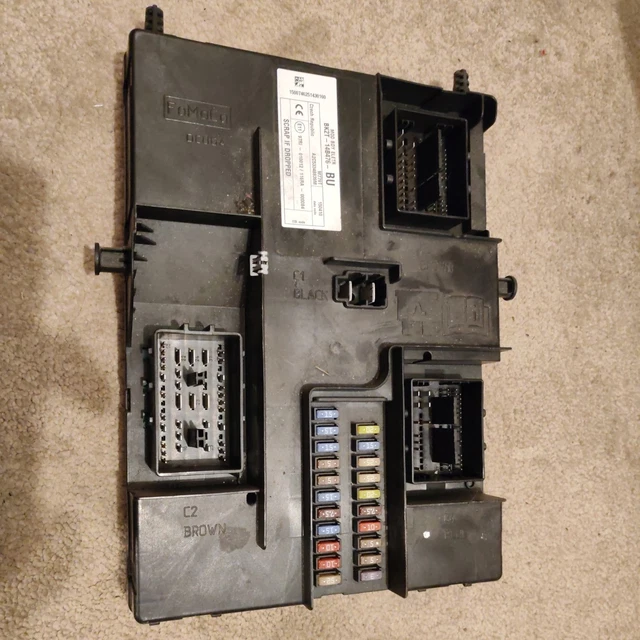 FORD TRANSIT CUSTOM 2013-2016 Body Control Module (Bcm) Bk2T 14B476 Bu ...