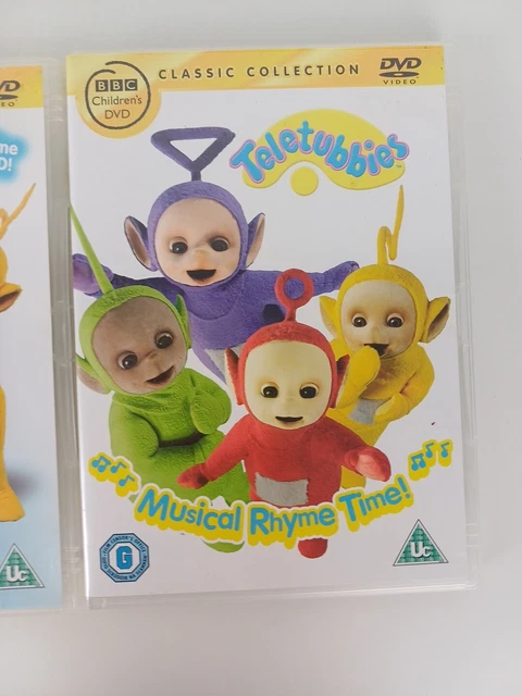 set-of-2-teletubbies-dvds-time-for-teletubbies-musical-rhyme-time