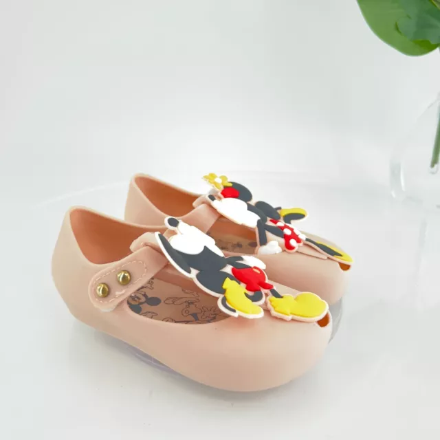 Mini Melissa Ultragirl Disney Twins Pink 8 Minnie Mickey Mouse Shoes Toddler