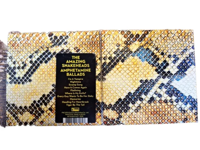 The Amazing Snakeheads - Amphetamine Ballads (2014) Cd En Très Bon État