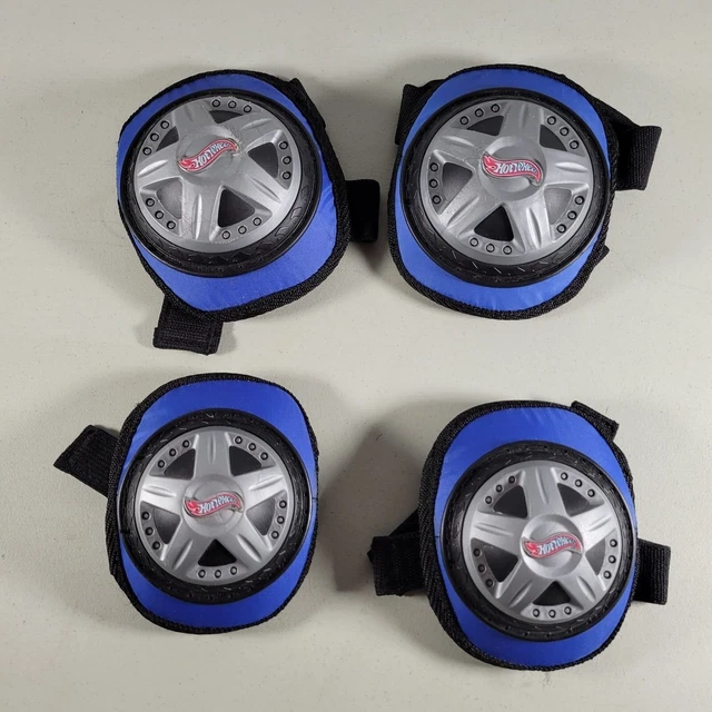 Hot Wheels Knee Pads Elbow Pads Combo -Skateboarding Cycling Kids Size S